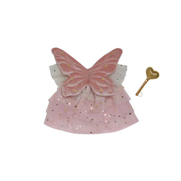 Olli Ella - Dinkum Dolls - Fairy Outfit Set - Pink