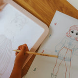 Kidywolf - Kidydraw Pro Fashion- Illuminated Drawing Tablet