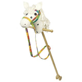 Goki - Caila - Spotted Hobby Horse With Rainbow Reins