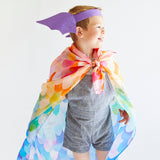 Sarah's Silks - Rainbow Unicorn Scale Playsilk