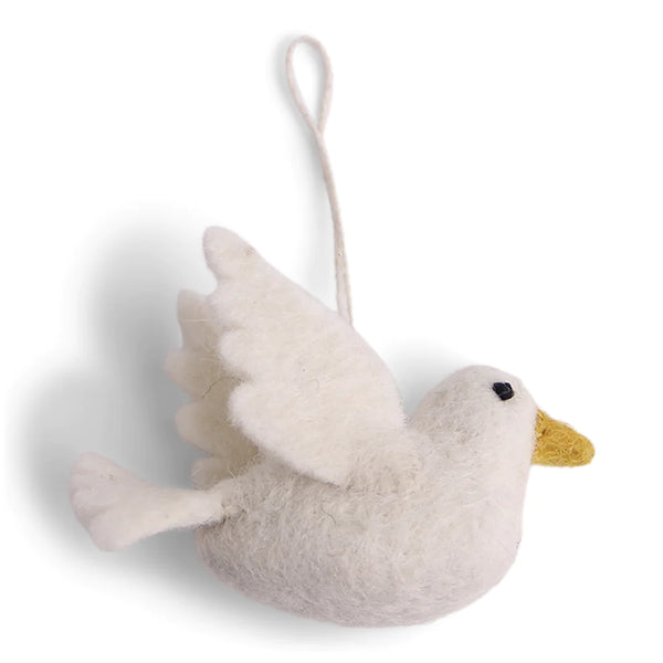 Gry & Sif - Handcrafted Felt Animals - Peace Doves