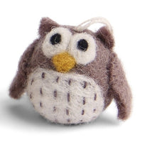 Gry & Sif - Handcrafted Felt Animals - Owl