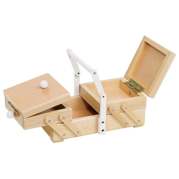 Goki - Natural Wooden Sewing Box