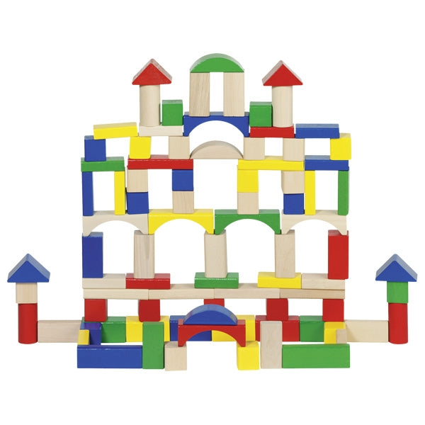 Goki - Wooden Building Blocks 100pc