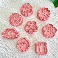 Wild Dough - Flowers Stamp and Cutter Set