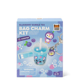 Tiger Tribe - Bag Charm Kit - Blueberry Bubble Tea