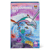 Tiger Tribe - Shimmer Colouring Set - Sea Life