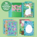 Tiger Tribe - Stickers by Numbers - Dinosaurs