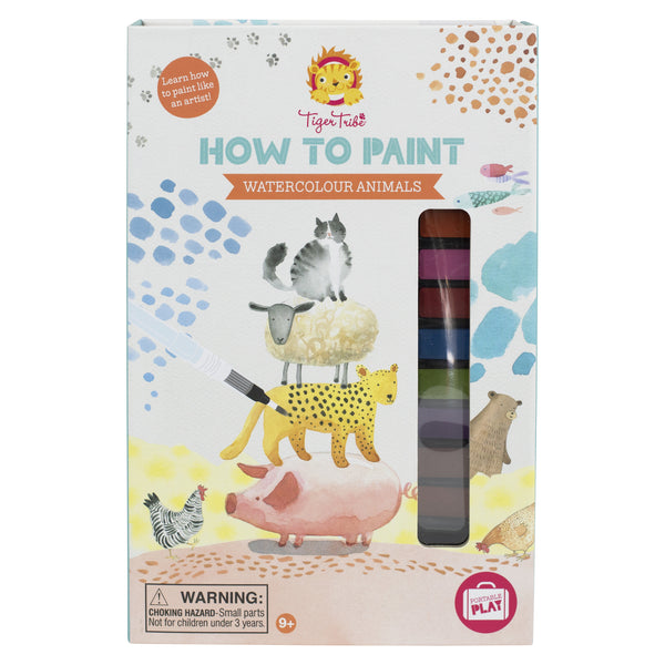 Tiger Tribe - How to Paint Watercolour Animals