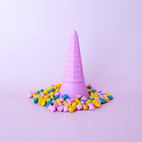 Eco Ice Cream Cone: Yellow