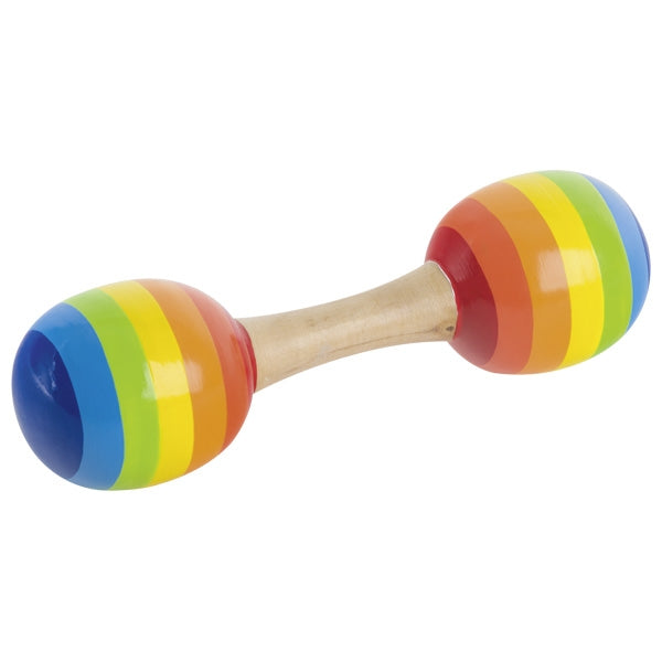 Goki - Rainbow Double Maracas – The Little Toy Shop