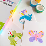 Gouache Paint Stix - Set of 12 Pastel Colours