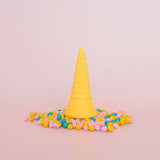 Eco Ice Cream Cone: Yellow