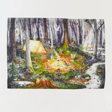 Sarah's Silks - Camping Seek & Find Playsilk - Mhairi Hellbrandt