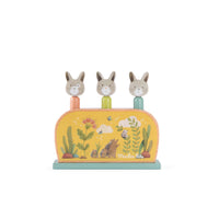 Moulin Roty - Trois Petits Lapins - Wooden Pop-up Bunnies