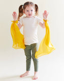 Mini Solid Color Playsilks: Sunshine