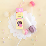 20 FREE Water Based Scented Scratch Off Kids Nail Polish: Strawberry Cupcake - Pastel Pink