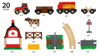 BRIO Set - Farm Railway Set - 33719