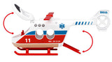 BRIO World - Rescue Helicopter - 36022