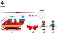 BRIO World - Rescue Helicopter - 36022