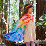 Sarah's Silks - Rainbow Unicorn Scale Playsilk