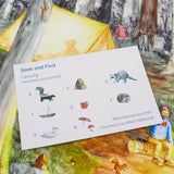 Camping Seek & Find Playsilk
