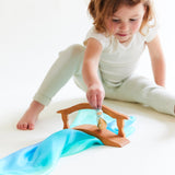 Sarah's Silks - Mini Enchanted Playsilks - Sea