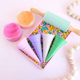 Play Sense- Eco Playdough Ice Cream Cone - Beige