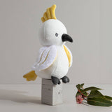 Living Textiles - Colin the Cockatoo Knitted Toy