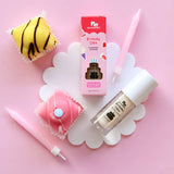 Natural Kids Lip Gloss Wands -Birthday Cake - Shimmery Cream Coloured