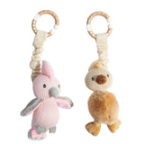 Living Textiles - Galah & Emu 2pk Stroller Toys