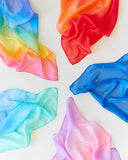 Sarah's Silks - Mini Enchanted Playsilks - Sea
