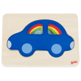 Goki - Multi-layered Jigsaw Puzzle - Car