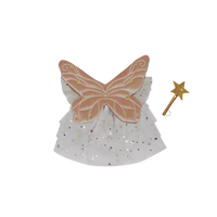 Olli Ella - Dinkum Dolls - Fairy Outfit Set - Pearl White