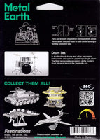 Metal Earth - Drum Set