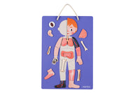 All About My Body + Emotion - Magnetic 6 Puzzle Large