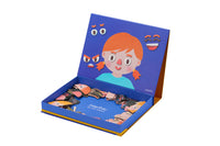 All About My Body + Emotion - Magnetic 6 Puzzle Large