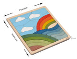 Ekoplay - Rainbow Puzzle Multi-layered Jigsaw Puzzle