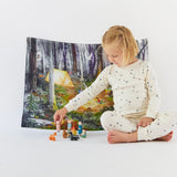 Sarah's Silks - Camping Seek & Find Playsilk - Mhairi Hellbrandt