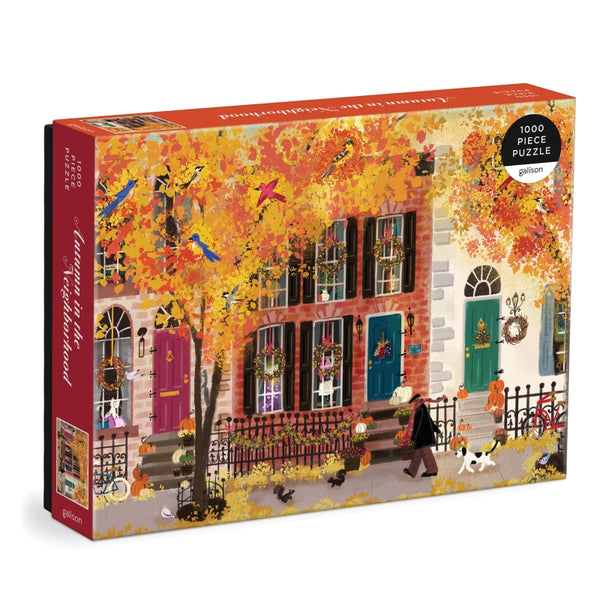 Joy Laforme - Autumn in the Neighborhood Puzzle - 1000pc