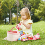 Hape - 12 piece Fabric Picnic Basket