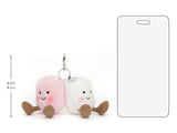 Jellycat Amuseables - Pink and White Marshmallows Bag Charm