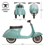 Amboss Toys - Classic Ride-on Metal Scooter - Mint