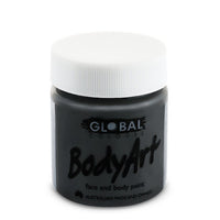 Global Colours - Liquid Face Paint - Black 45ml