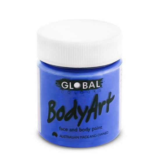 Global Colours - Liquid Face Paint - Deep Blue 45ml