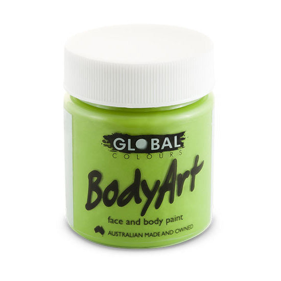 Global Colours - Liquid Face Paint - Lime Green 45ml