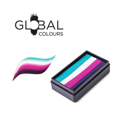 Global Colours - One Stroke FX Face Paint - Princess Crown 25g Cake