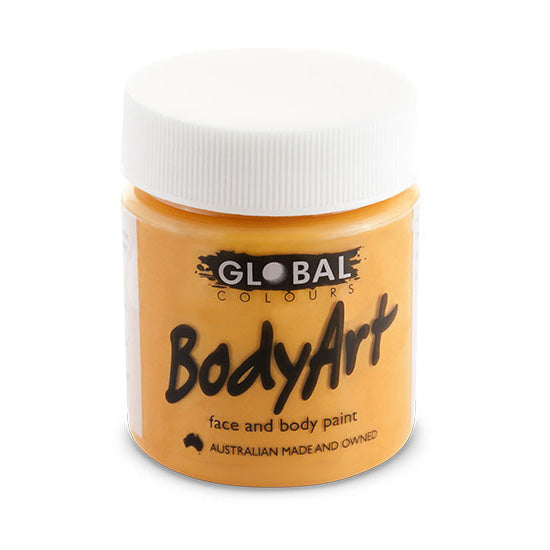 Global Colours - Liquid Face Paint - Orange 45ml