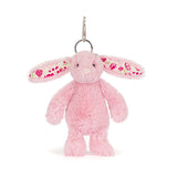 Jellycat -Blushkin Blossom Bunny Bag Charm