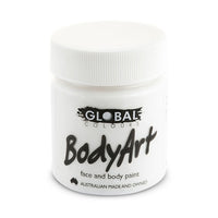 Global Colours - Liquid Face Paint - White 45ml